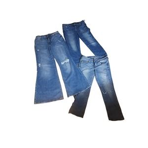 Three Great pairs of Size 6 distresses Jeans - Lucky Brand - Ana -Am Eagle